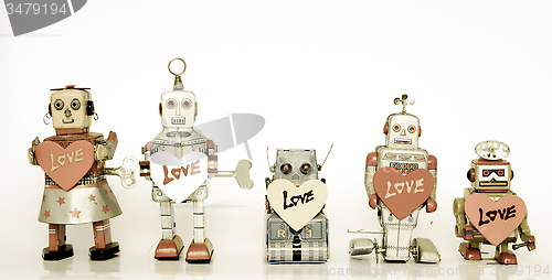 Image of robot love