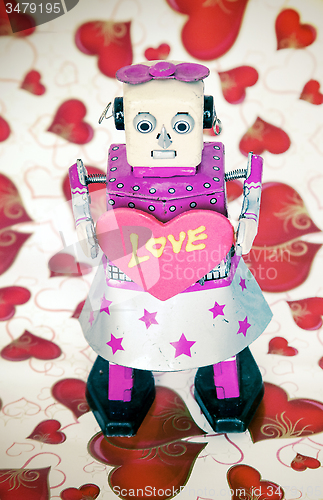 Image of robot love