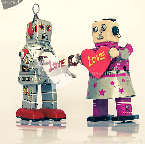 Image of robot love