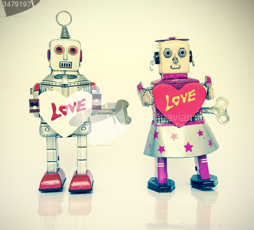 Image of robot love