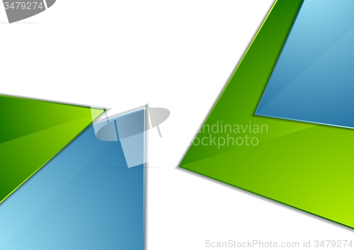 Image of Abstract corporate geometric background