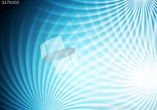 Image of Abstract bright blue background