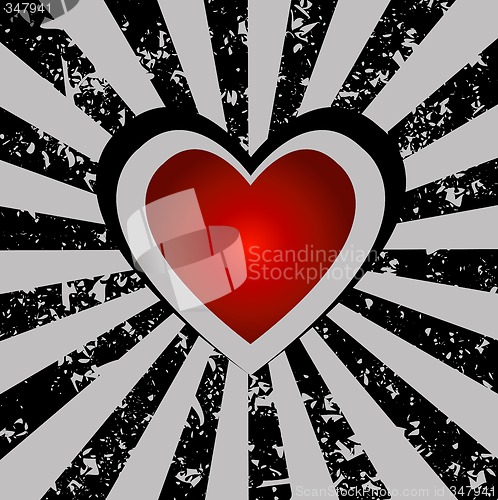 Image of hearts background