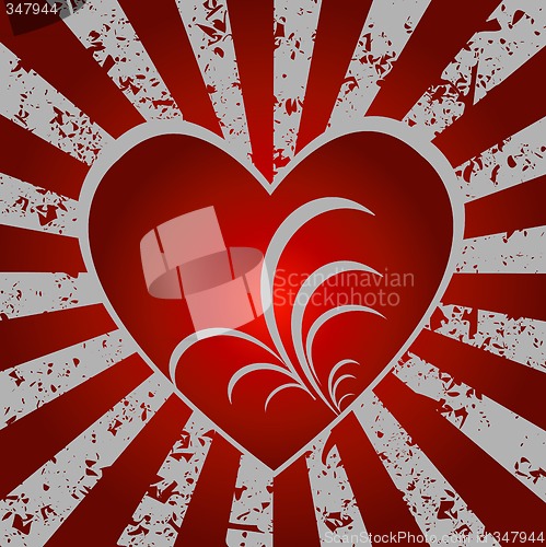 Image of hearts background