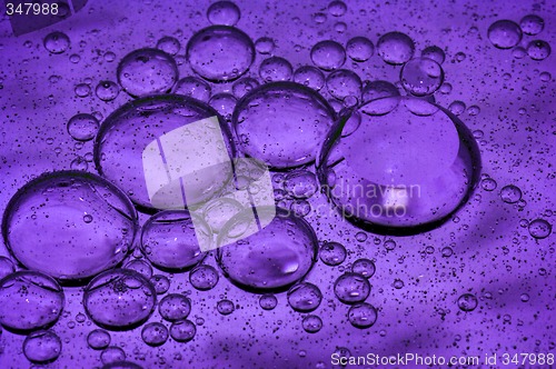 Image of purple bubbles