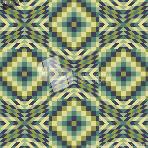 Image of Seamless pattern. Mosaic. 