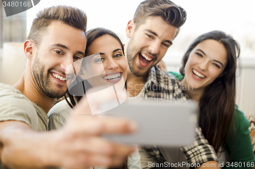 Image of A selfie with friends