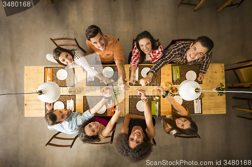 Image of Friends having a toast