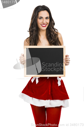 Image of Santa Woman