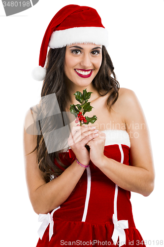 Image of Santa Woman