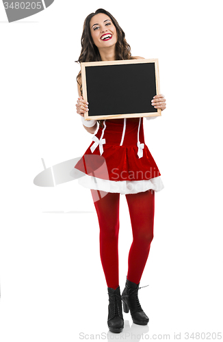 Image of Santa Woman