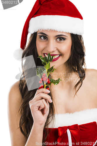 Image of Santa Woman