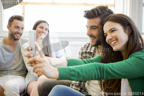 Image of Friends meeting at the coffee shop