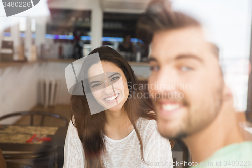 Image of Friends at the local coffee shop