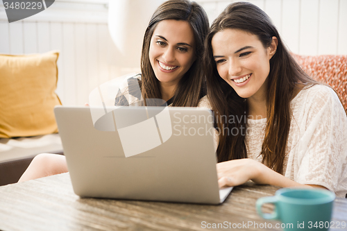 Image of Best friends studying