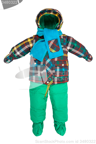 Image of Childrens snowsuit fall