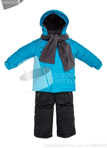 Image of Childrens snowsuit fall