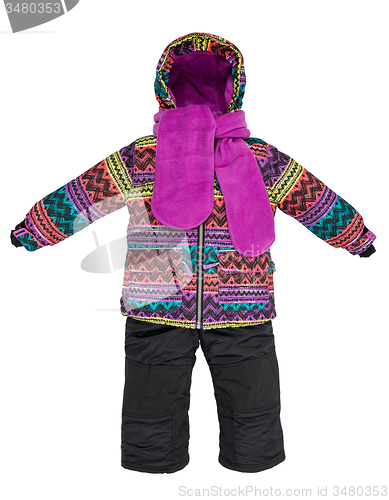 Image of Childrens snowsuit fall