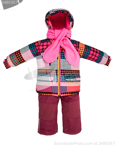 Image of Childrens snowsuit fall