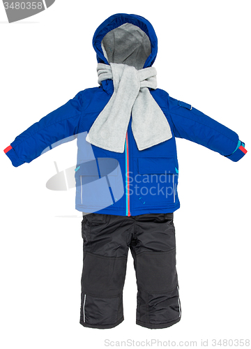 Image of Childrens snowsuit fall