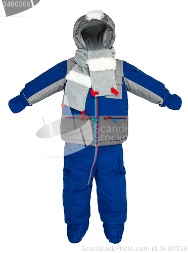 Image of Childrens snowsuit fall