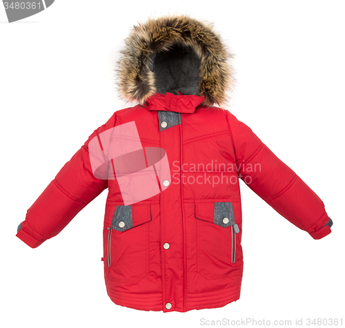 Image of Warm jacket isolated