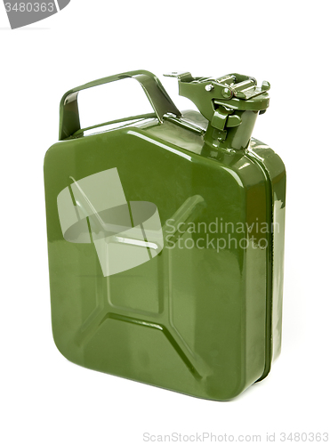 Image of Green jerrycan