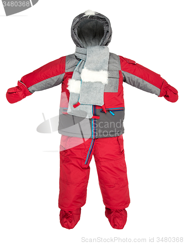 Image of Childrens snowsuit fall