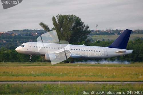 Image of Plane landing