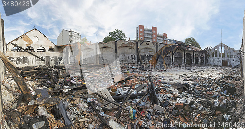 Image of Debris After Fire