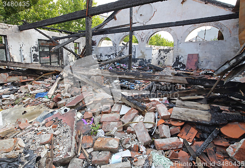 Image of Sweatshop After Fire