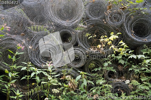 Image of rolled fence