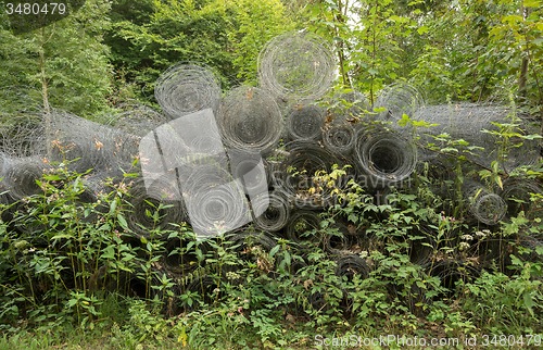 Image of rolled fence