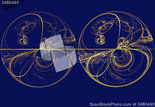 Image of Fractal image: \"Elegant pattern\"