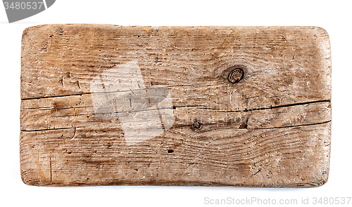 Image of old wooden plank