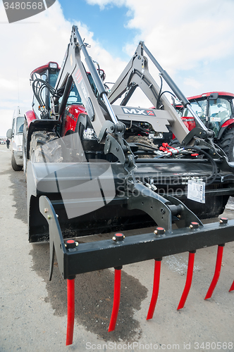 Image of Agriculture wheel loader. Tyumen. Russia