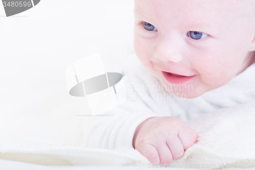 Image of Baby with blue eyes