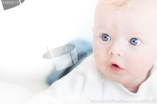 Image of Baby with blue eyes
