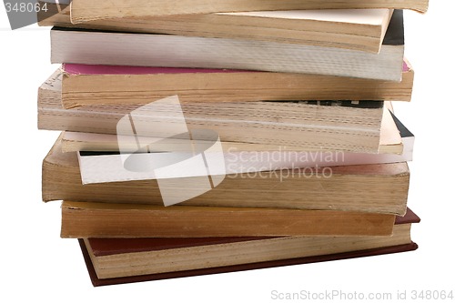 Image of stack of old books