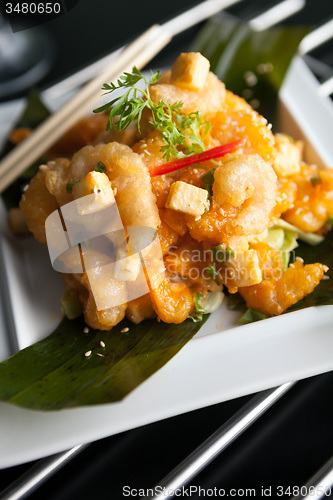 Image of Crispy Thai Shrimp Dish