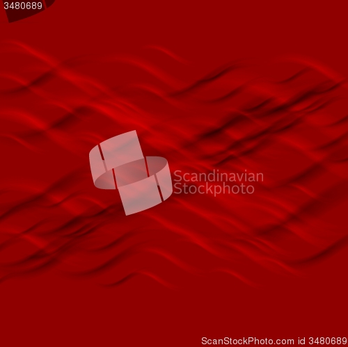 Image of Dark red wavy vector blurred background