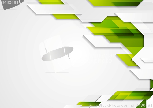 Image of Abstract vector geometric bright design