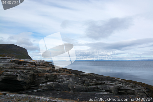 Image of Coast at the Porsangerfjord, Norway