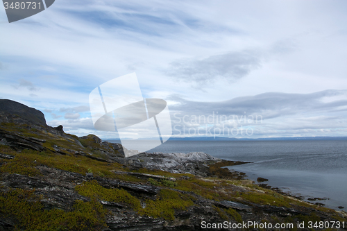 Image of Coast at the Porsangerfjord, Norway