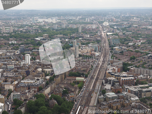 Image of Aerial view of London