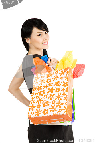 Image of Shopping woman