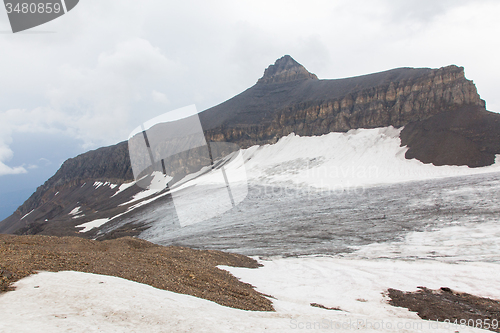 Image of Close view of a glacier