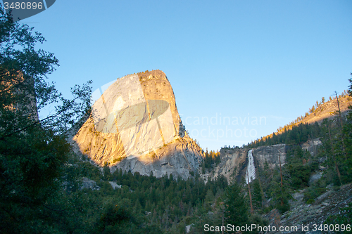 Image of Sunset in Yosemite park