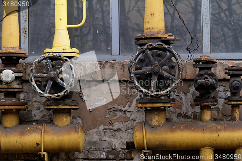 Image of Rusted valve