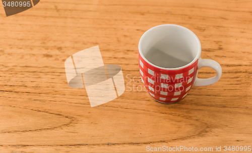 Image of Empty  coffee cup